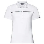 Koszulki i topy damskie - HEAD Damska koszulka polo Club Tech W odzież tenisowa - miniaturka - grafika 1