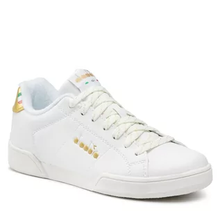 Sneakersy damskie - DIADORA Sneakersy Impulse Wn 101.177714 01 C1070 White/Gold - grafika 1