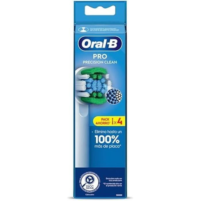 Wymienne końcówki - ORAL-B - Pro Precision Clean - Zestaw 4 - Higiena jamy ustnej - Dorośli