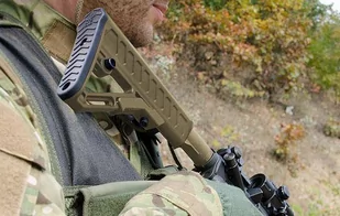 Leapers - Kolba do AR-15 UTG Pro Ops Ready S2 - Mil-Spec - FDE - RBUS2DMS - Osprzęt do wiatrówek - miniaturka - grafika 3