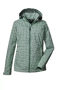 Killtec Damska kurtka softshell / kurtka outdoorowa z odpinanym kapturem KOS 90 WMN SFTSHLL JCKT; jasna pistacja, 50, 39140-000 - Kurtki damskie - miniaturka - grafika 1