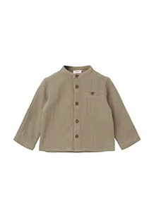 s.Oliver Koszula Junior Baby Boys z długim rękawem, brązowa, 86, brązowy, 86 - Bluzki dla niemowląt - miniaturka - grafika 1