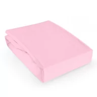 Prześcieradła - Darymex Prześcieradło ochronne z gumką SG różowe 140x200 cm 5907761047624 - miniaturka - grafika 1