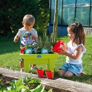 SMOBY Stół ogrodnika dla dzieci 43x27,5x31 cm z akcesoriami Smoby - Place zabaw - miniaturka - grafika 3