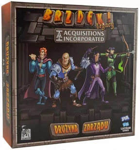 Lucrum Games Brzdęk! Legacy: Acquisitions Incorporated Drużyna Zarządu - Gry planszowe - miniaturka - grafika 1