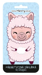 zakładka magnetyczna lama - Zakładki do książek - miniaturka - grafika 1