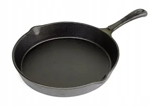 Głęboka patelnia żeliwna 20 cm Krisberg indukcyjna - Patelnie - miniaturka - grafika 1