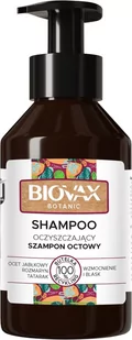 Lbiotica Biovax Botanic oczyszczający szampon octowy 200 ml - Szampony do włosów - miniaturka - grafika 1