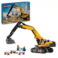 Klocki - LEGO 60420 City Żółta koparka - miniaturka - grafika 1