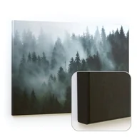Biuro i firma OUTLET - OUTLET Tablica magnetyczna CANVASboards 90x60 cm - obraz Las we mgle - miniaturka - grafika 1