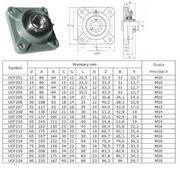 Piasty i łożyska kół - Łożysko UCF 207 0123 - miniaturka - grafika 1