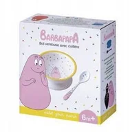 Zestawy naczyń dla dzieci - Miseczka dla dzieci z przyssawką i łyżką, Barpapapa Petit Jour Paris - miniaturka - grafika 1