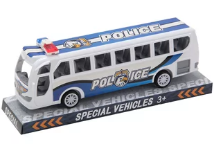 Autobus Policyjny Zabawka Dla Dzieci - Samochody i pojazdy dla dzieci - miniaturka - grafika 1