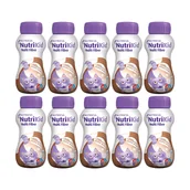 Dania dla dzieci - Zestaw NutriKid Multi Fibre, preparat odżywczy dla dzieci powyżej 1 roku, smak czekoladowy, 10 x 200 ml - miniaturka - grafika 1