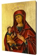 Ikony i obrazy sakralne - Krzeszowska ikona Matki Bożej Łaskawej - miniaturka - grafika 1