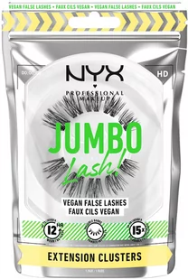 NYX Professional Makeup Jumbo Lash! Vegan False Lashes 01 Extension Clusters - Sztuczne rzęsy i akcesoria - miniaturka - grafika 3