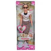 Lalki dla dziewczynek - Simba Toys Lalka Steffi Modna panterka - miniaturka - grafika 1