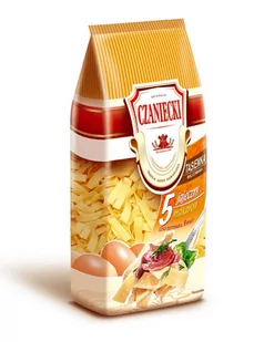 Czaniecki Makaron Tasiemka 5-jajeczny 250 g - Makaron - miniaturka - grafika 1