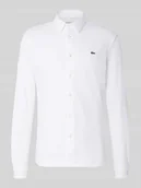 Koszule męskie - koszula casualowa o kroju slim fit z czystej bawełny - miniaturka - grafika 1