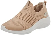 Trampki damskie - Skechers Damskie trampki Ultra Flex 3.0, Taupe, 7 UK - miniaturka - grafika 1