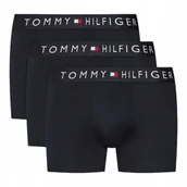 Majtki męskie - TOMMY HILFIGER BOKSERKI MĘSKIE MAJTKI 3P TRUNK GRANATOWE r.XL - miniaturka - grafika 1