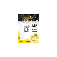 Worki do odkurzaczy - Top Filter 64142 zestaw 4 worków do odkurzacza do Moulinex/Rowenta PU 26 x 18 x 3,5 cm - miniaturka - grafika 1