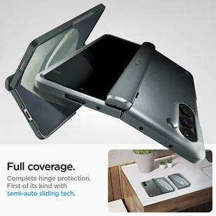Spigen Slim Armor Pro Samsung Z Fold5 abyss green ACS06212 - Etui i futerały do telefonów - miniaturka - grafika 16