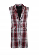 Płaszcze damskie - Płaszcz Guess Check Coat-L - miniaturka - grafika 1