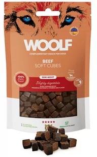 Woolf Soft Cubes Monoprotein Beef 100g - Przysmaki dla kotów - miniaturka - grafika 1