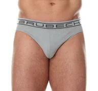 Majtki męskie - Brubeck Slipy męskie Comfort Cotton szare r. M BE00290A - miniaturka - grafika 1