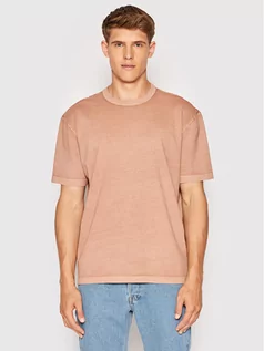 Koszulki męskie - Reebok T-Shirt Classics Natural Dye H54442 Pomarańczowy Oversize - grafika 1