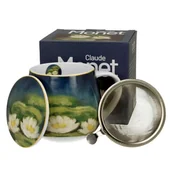 Kubki - Kubek baryłka z zaparzaczem Monet Nenufars 430 ml - miniaturka - grafika 1