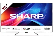 Telewizory - SHARP 75GP7265E 75" 4K Google TV Quantum Dot - miniaturka - grafika 1