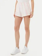 Spodenki damskie - Guess Szorty sportowe V5GD11 KCRQ0 Różowy Relaxed Fit - miniaturka - grafika 1