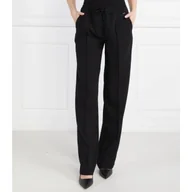 Spodnie damskie - Joop! Spodnie | Loose fit | high waist - miniaturka - grafika 1