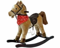 Zabawki na biegunach - Artyk Koń na biegunach brązowy - miniaturka - grafika 1