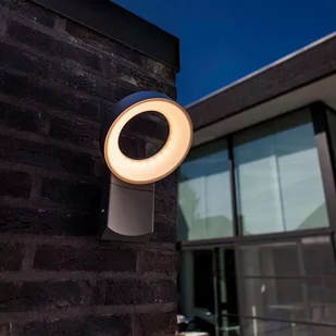 Lutec Meridian Zewnętrzny kinkiet LED Antracytowy 1-punktowy Nowoczesny Obszar zewnętrzny Meridian Czas dostawy od 6-10 dni roboczych 5616302118-DO4 - Lampy ogrodowe - miniaturka - grafika 3