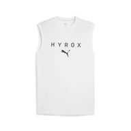 Koszulki sportowe męskie - Męska koszulka bez rękawów PUMA × HYROX PUMA White - miniaturka - grafika 1