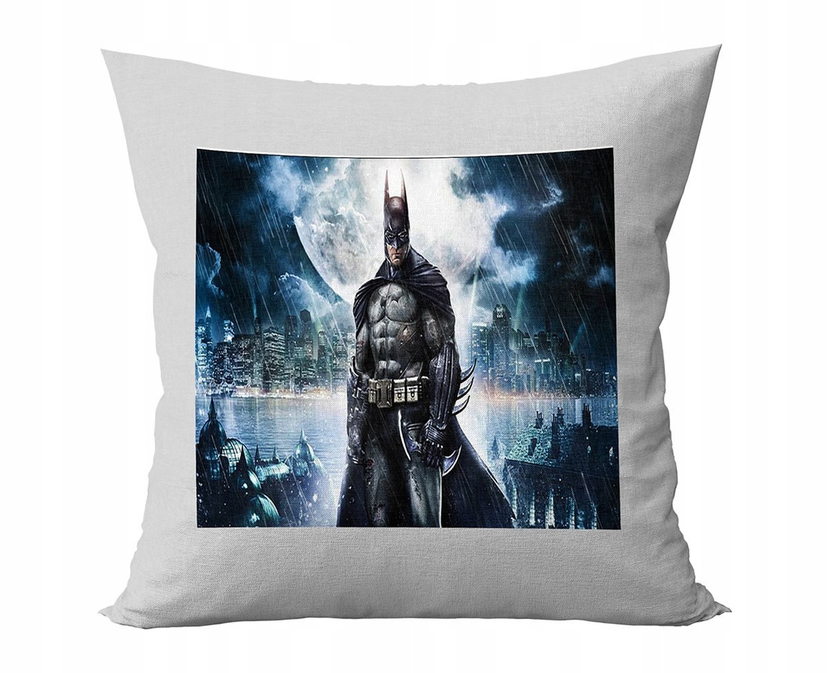 PODUSZKA PERSONALIZOWANA BATMAN FILMY POMYSŁ NA PREZENT WZORY