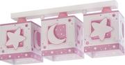 Lampy sufitowe - Dalber Pink Moon Lampa sufitowa 3-punktowa 63233S - miniaturka - grafika 1