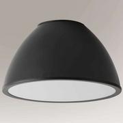 Lampy sufitowe - Shilo Industrialna LAMPA sufitowa SASEBO 7968 metalowa OPRAWA okrągły plafon czarny 7968 - miniaturka - grafika 1