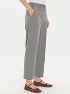 Spodnie damskie - Tommy Hilfiger Chinosy WW0WW42951 Szary Straight Fit - miniaturka - grafika 1