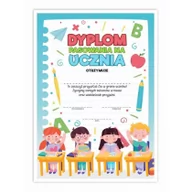 Dyplomy i okładki - LearnHow Dyplom A4 pasowania na Ucznia Lekcja 5szt - miniaturka - grafika 1