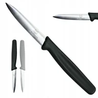 Noże kuchenne - Nóż Kuchenny 8cm Prosty Nożyk Czarny Karl Hausmann - miniaturka - grafika 1