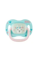 Smoczki do butelek - Canpol babies Smoczek silikonowy 6-18m symetryczny  Exotic Lama) - miniaturka - grafika 1