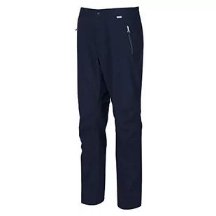 Regatta Spodnie męskie Highton Strch Pants, granatowy, XL/Krótki - Spodnie męskie - miniaturka - grafika 1