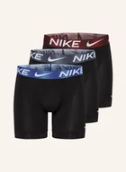 Majtki damskie - Nike Bokserki Dri-Fit Essential Micro, 3 Szt. schwarz - miniaturka - grafika 1