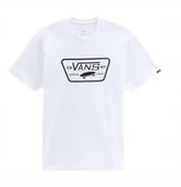 Koszulki męskie - T-Shirt Full Patch Biało/Czarny VANS VN000QN8YB21 XL - miniaturka - grafika 1