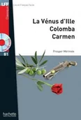 Książki do nauki języka francuskiego - Hachette LFF Merimee: La Venus d''Ille, Carmen, Colomba + CD mp3 (B1) - miniaturka - grafika 1