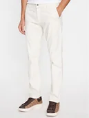 Spodnie męskie - Guess Chinosy Angels M3BB16 WFPRA Écru Slim Fit - miniaturka - grafika 1